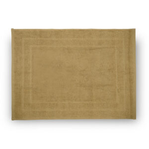 Πατάκι μπάνιου διπλή λωρίδα μπεζ 50x70cm 100% Cotton 700 GSΜ