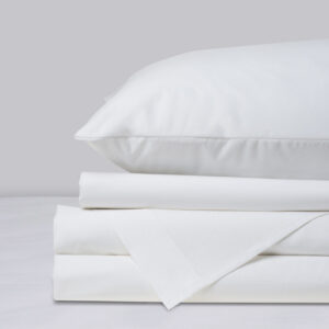 Παπλωματοθήκη Dream λευκή 160x220cm 100% Cotton 300ΤC