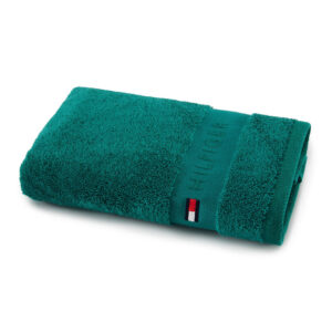 Πετσέτα Τommy Hilfiger jungle πράσινη 100% Cotton 540 GSΜ - 50x100cm