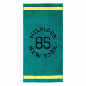 Πετσέτα θαλάσσης Jungle πράσινη 90x180CΜ 100% Cotton 450 GSM Tommy Hilfiger