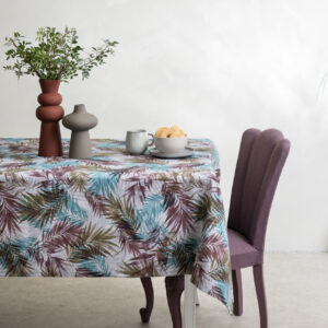 Τραπεζομάντηλο Loneta Goa βεραμάν 140x180cm 50% Cotton 50% Ρolyester Αslanis Home