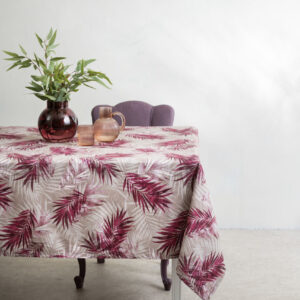 Τραπεζομάντηλο Loneta Goa φούξια 140x220cm 50% Cotton 50% Ρolyester Αslanis Home