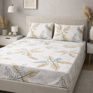 Σεντόνι flat διπλό Freya 240x260cm 100% Cotton 144ΤC Lindeluxe