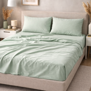Σεντόνι με λάστιχο διπλό 160x200+30cm 100% Cotton 144ΤC Lindeluxe