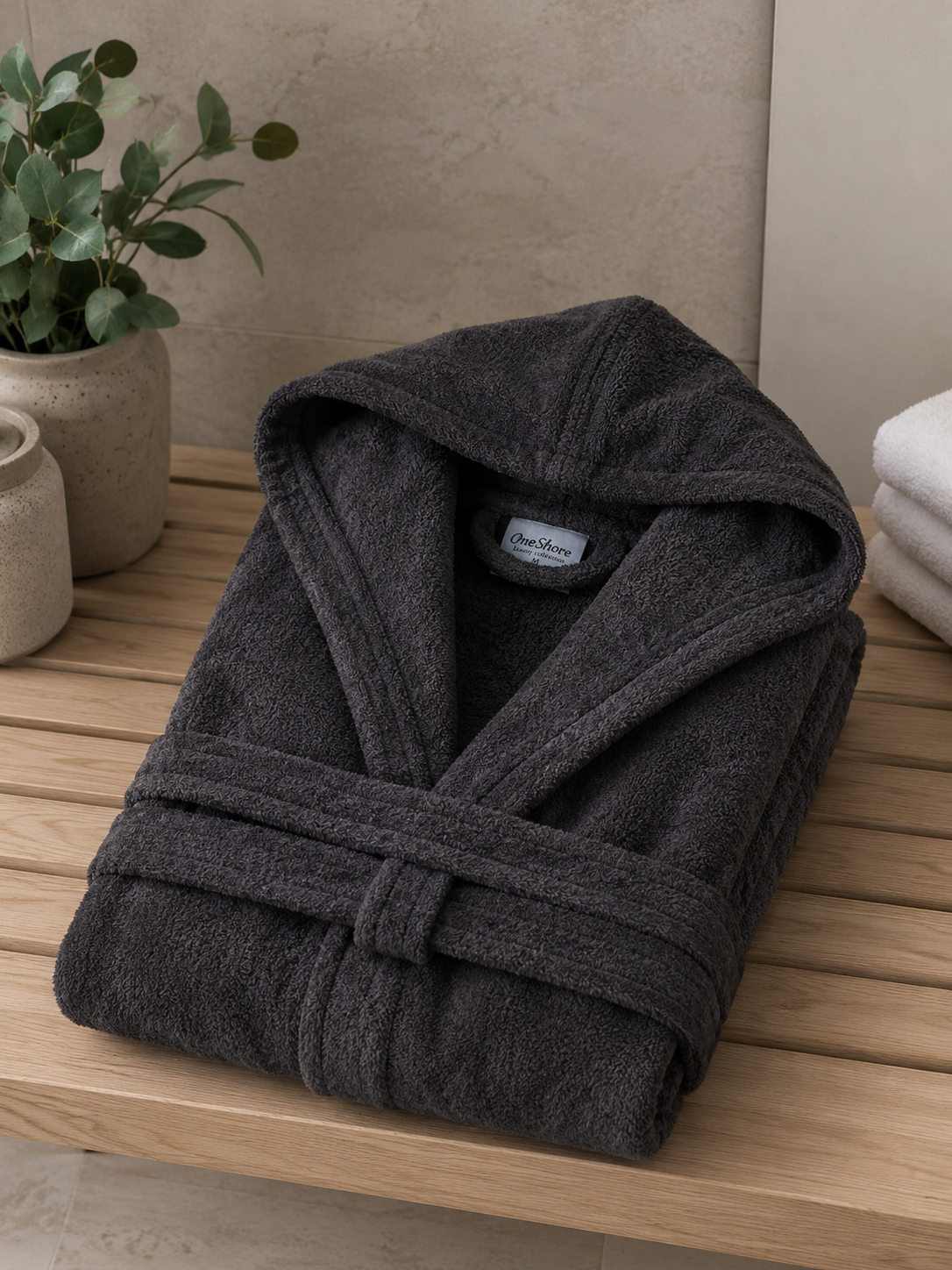 mpournouzi-medim-petsete-grey-koukoula-400gsm-100%cotton-7010787-7L
