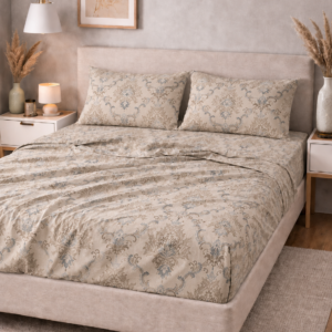 Σεντόνι flat μονό Έπαυλη μπεζ 160x260cm