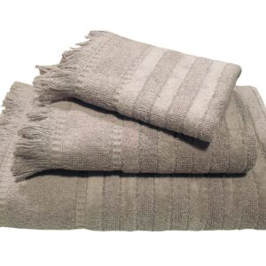 Πετσέτα σώματος Paros 70x140cm 100% cotton 550 GSM - Taupe